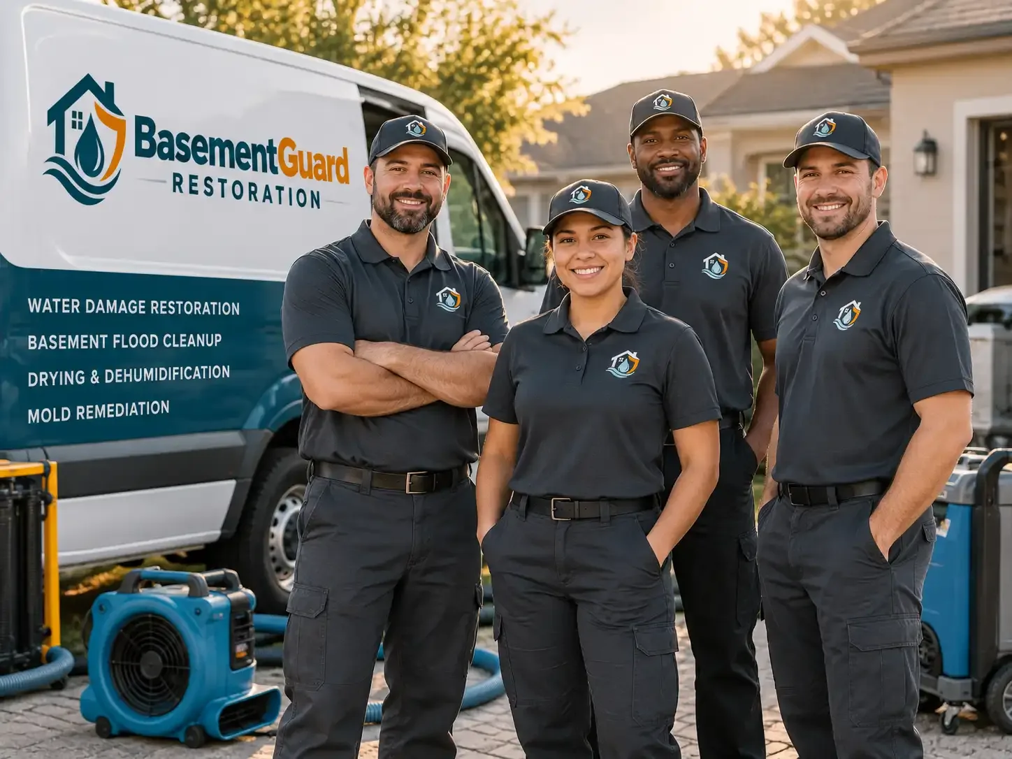 Basement Water Damage Restoration company in Weidman, MI